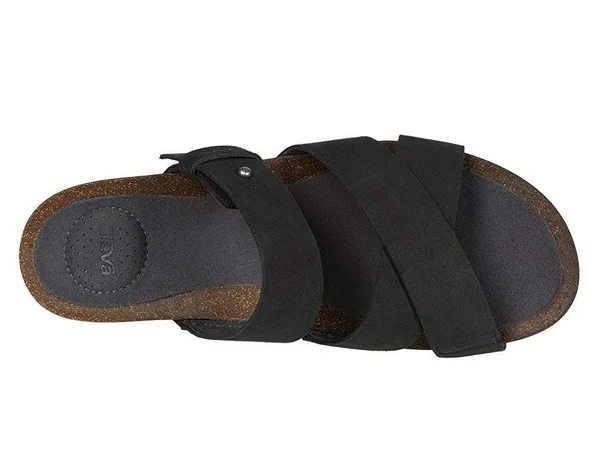 Teva Mahonia Slide (Black) Women's Shoes