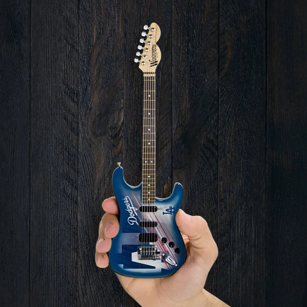Los Angeles Dodgers Mini Guitar