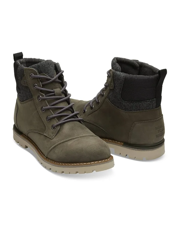 TOMS Ashland Boot - Green - Desert boots