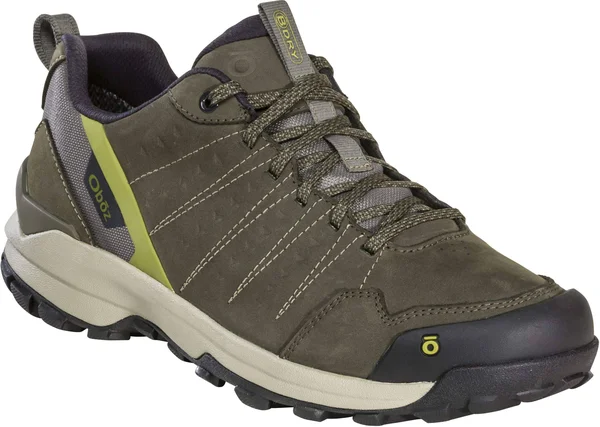 Oboz Sypes Low Leather B-Dry Hiking Shoe - Men's Loden, 14