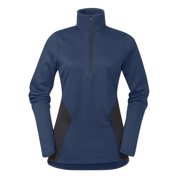 Kerrits Protek Fleece Zip Neck - XL, Dark Denim