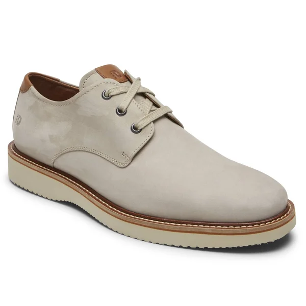 Dunham Clyde Plain Toe 12 Men's Sand
