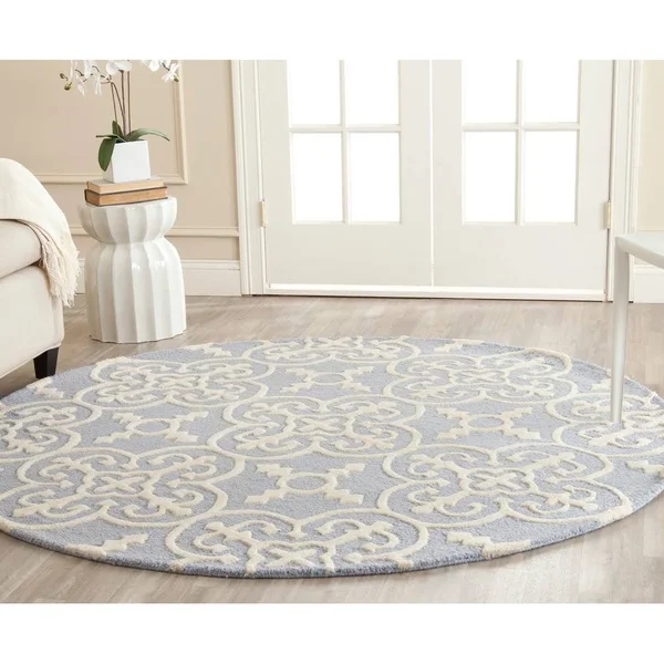 Safavieh Cambridge Silver & Ivory 2&-6x22 x 16& Rug
