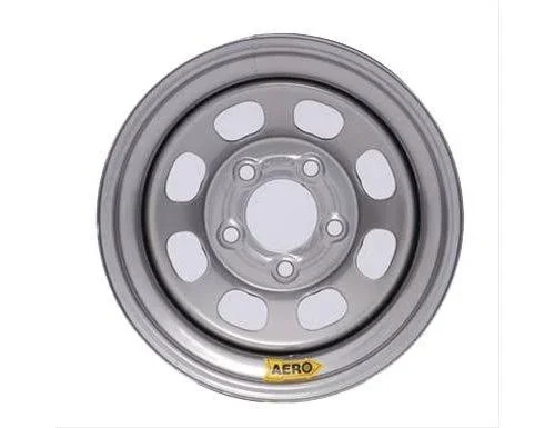 Aero Race Wheels 50-075030 Silver 15x22 x 7x22 - 5 x 5x22 Pattern - 3x22 Back Spacing