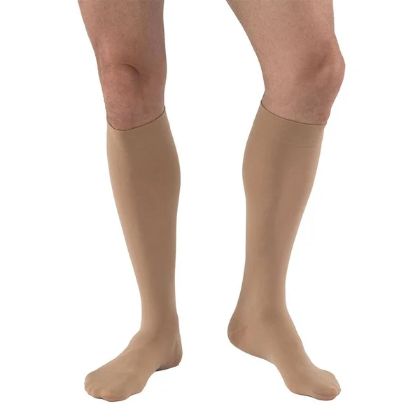 Jobst Relief 20-30 mmHg Knee High Silicone Large Beige