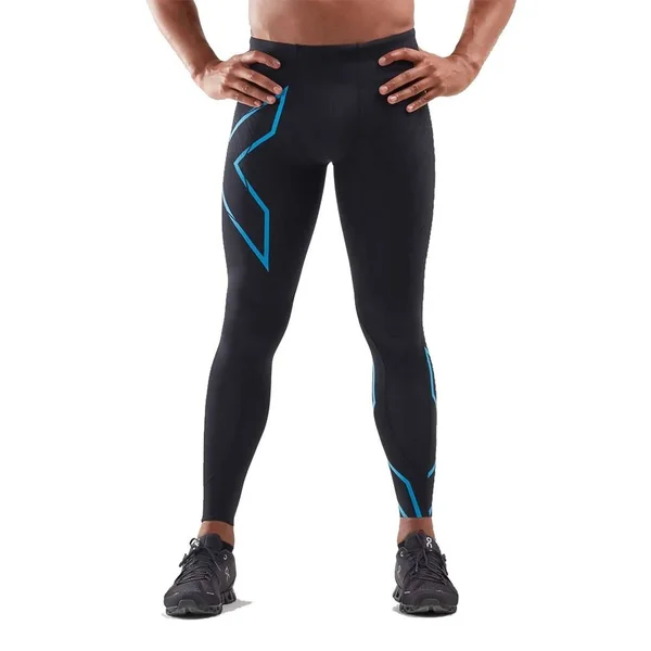 2XU MCS Run Comp Tights - Black - Large - Tall