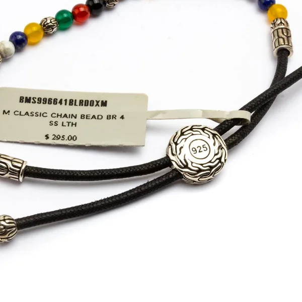John Hardy Men's Classic Chain Pull Through Bead Bracelet