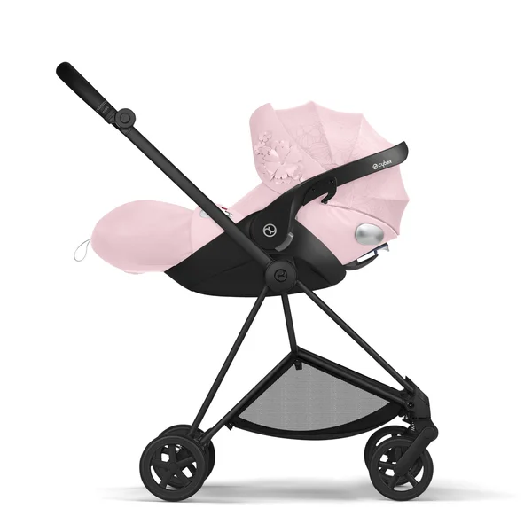 Cybex Cloud Q SensorSafe Infant Car Seat - Simply Flowers - Nude Beige