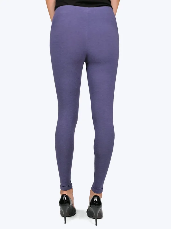Tencel Whisper Knit Classic Legging- Black - Xs