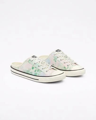 Converse Chuck Taylor All Star Dainty Sneaker Mule - Size 8.5 in Egret/Bold Wasabi at Nordstrom