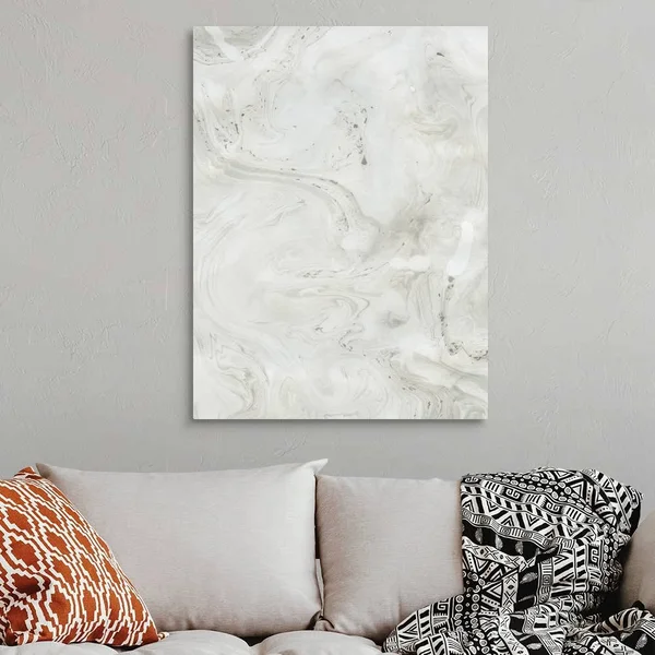 Marble Study 1, Large Solid-Faced Canvas Wall Art Print, Great Big Canvas