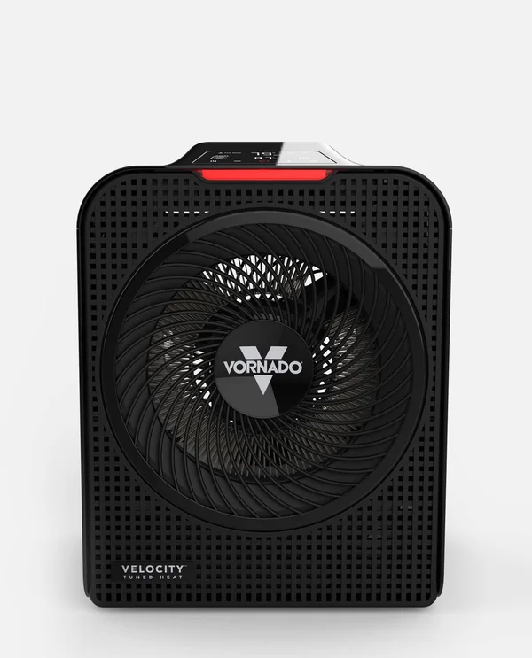 Vornado Velocity 5 Whole Room Space Heater with Auto Climate Control, Timer, and Safety Features, Large, White