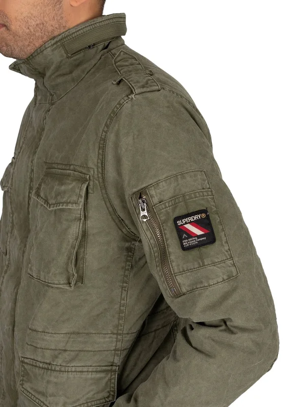 Superdry - M5010351A - Green, M