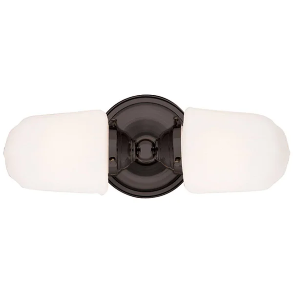 Hudson Valley Edison 2-Light Bath Bracket Polished Nickel 222-PN