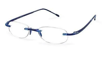 Scojo Gels Readers Reading Glasses (Cobalt, +1.50 Magnification POWER)