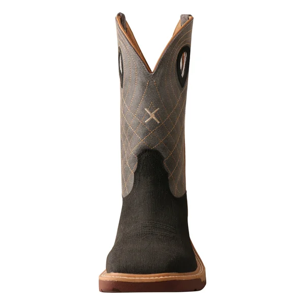 Twisted x Men's CellStretch Work Boots - Rubberized Brown/Grey