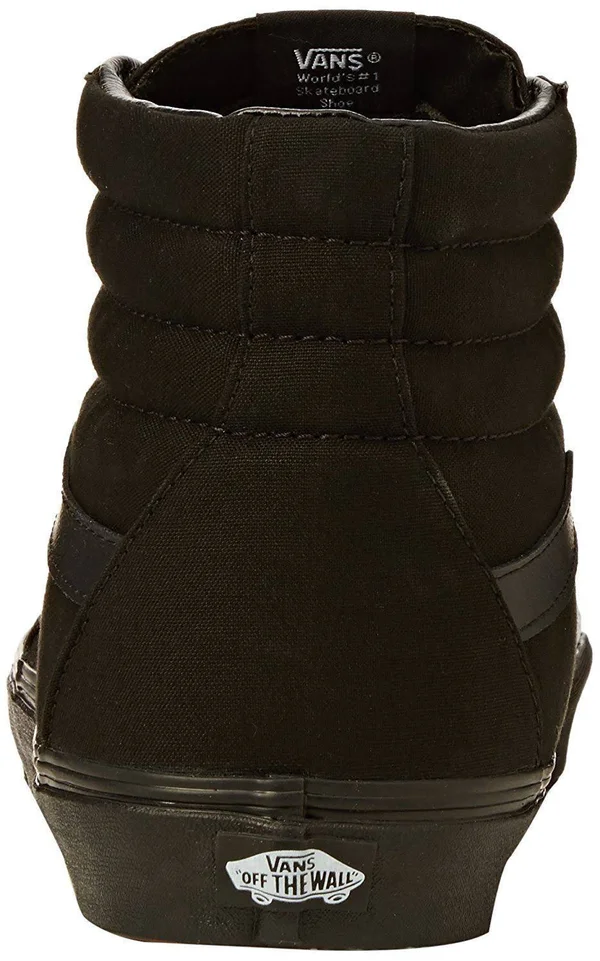 Vans Women's Canvas SK8-Hi Shoes - Black, Size 6.5