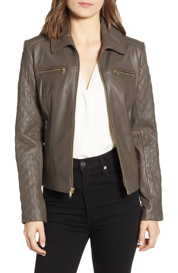 Cole Haan Leather Jacket