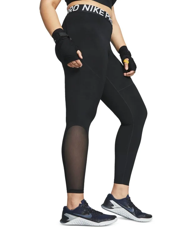 Nike Pro Women's Tights (Plus Size) Size 3X (Black)