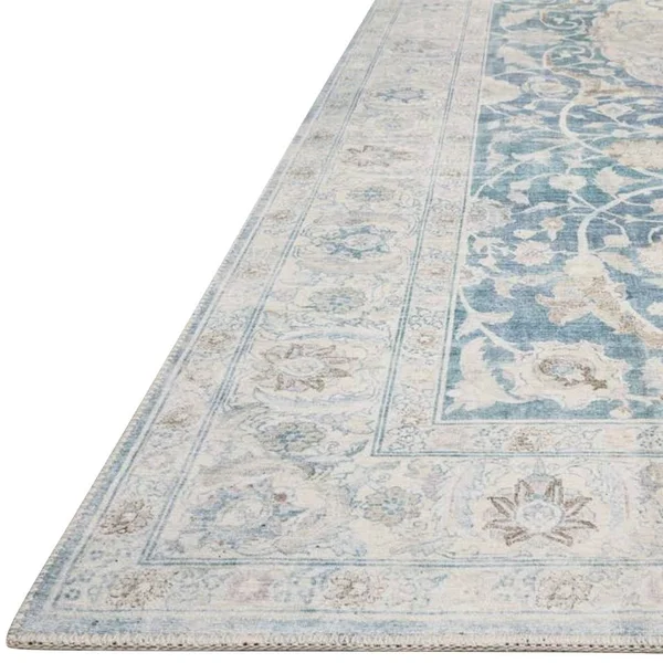 Loloi Chris Loves Julia Jules JUL-03 Antique Sky Area Rug - 2 ft 6 in x 12 ft
