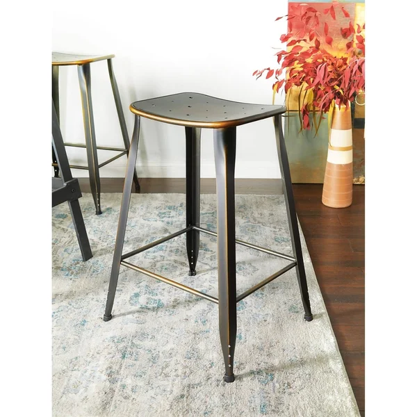 Durham 26x22 Counter Stool 4/Ctn in Antique White