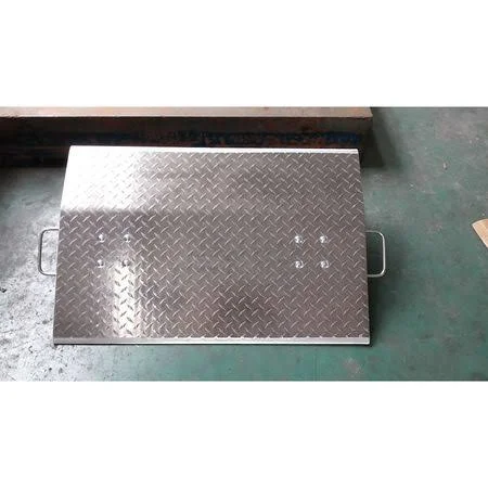 Dock Plate - 2500 Lb, 36 x 36 in. Zoro Select 4LGV3
