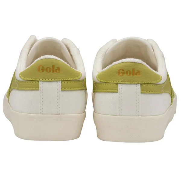 Gola Women's Tennis Mark Cox Sneakers, Off White/Citron