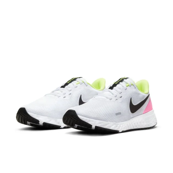 Nike Revolution 5 Women's Running Shoes, Size: 6.5, White