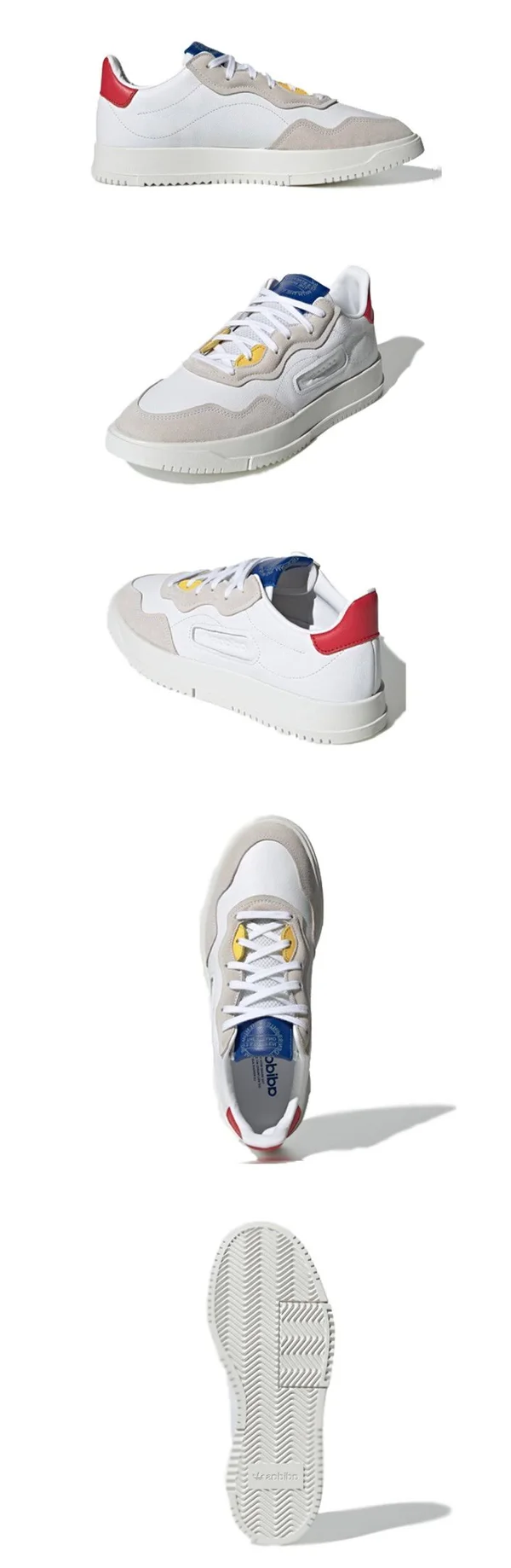 Adidas SC Premiere Footwear White Glory Red - Size 11 Men