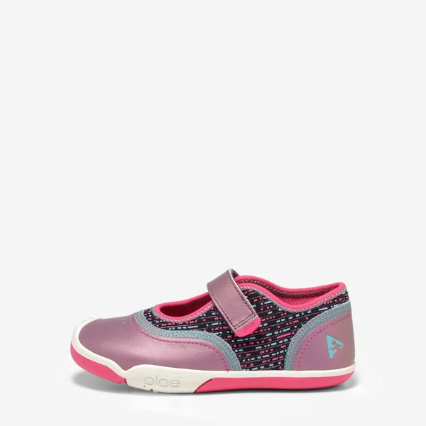Plae Emme Child Silver/Pink, 5.5