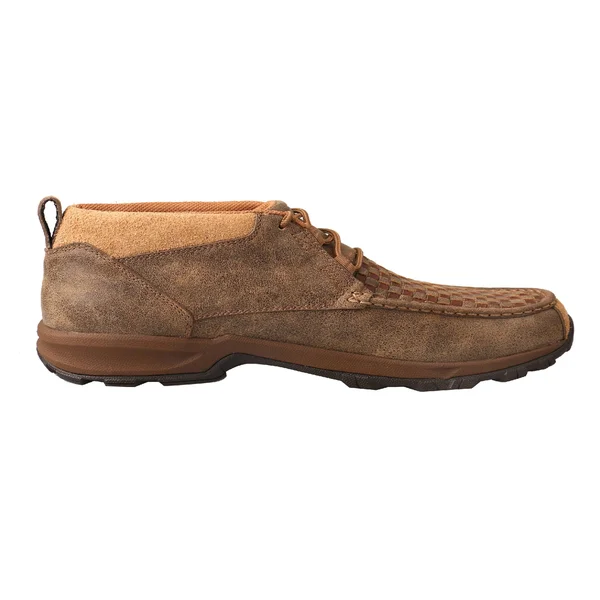 Twisted x Men's MHK0008 Hiker Boot - Woven Brown/Bomber Leather