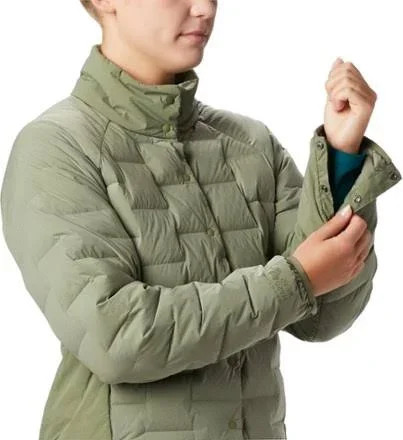 Mountain Hardwear Women's Super/DS Shirt Jacket - Large - Light Army