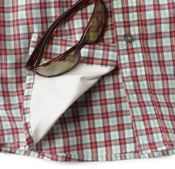 Men's Flat Creek Shirt - Red Plaid, Size 2XL, Orvis