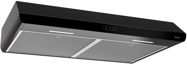 Broan BKDB130BL Sahale Black Range Hood - 30-Inch