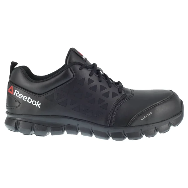 Reebok Men's Black Sublite Cushion Work Shoes - Alloy Toe