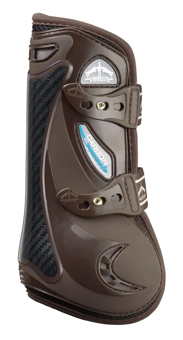 Veredus Carbon Gel Vento Front Tendon Boots - Brown