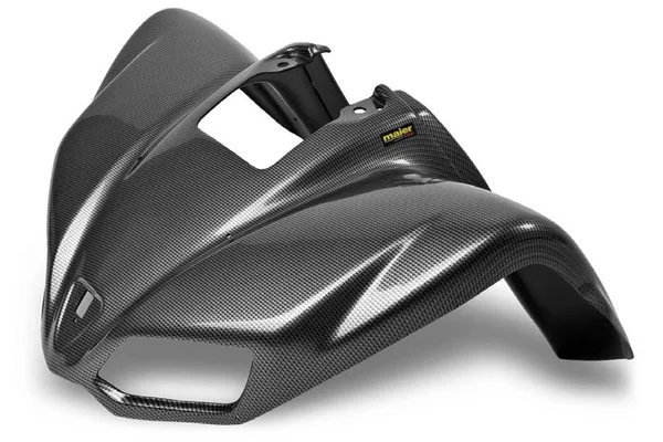 Maier Mfg 14700-30 Fenders Black Carbon Fiber Front