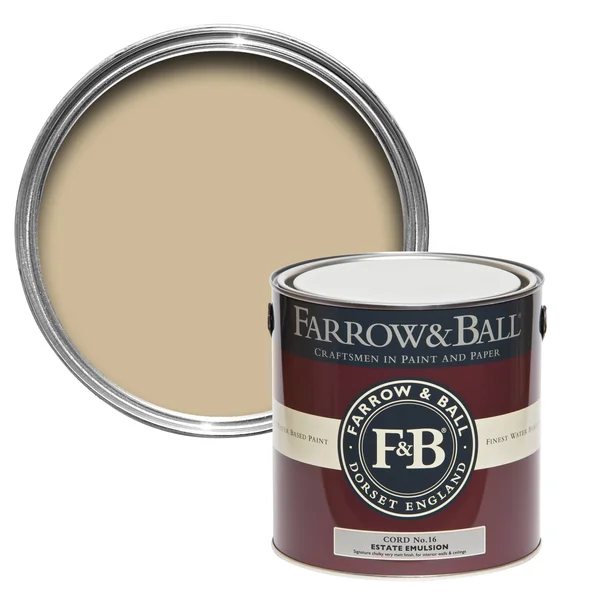 Farrow & Ball Cord Paint US Gallon Modern Emulsion No.16