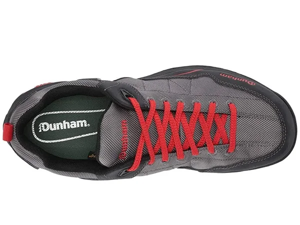 Dunham Men's Cloud Plus Waterproof Lace-Up Shoe Grey - 10.5, 4E