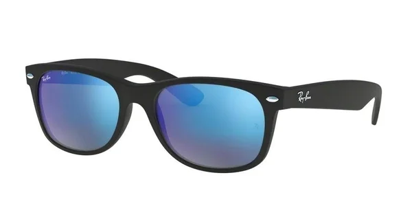 Ray-Ban RB2132F-901/58 New Wayfarer Classic Sunglasses - Black Frame/Green Classic G15 Lens - 58mm