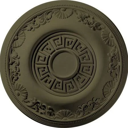 25 7/8x22OD x 2 1/4x22P Nestor Ceiling Medallion (Fits Canopies Up to 5x22), Hand-Painted Witch Hazel