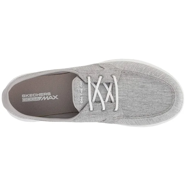 Skechers Women's GOwalk Lite Isla Boat Shoe - Gray