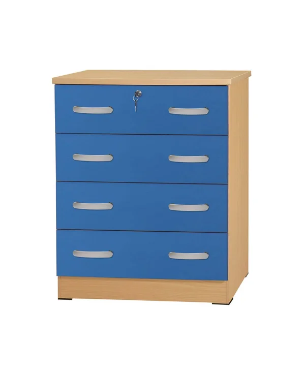 Better Home Products Chest 4 Drawers - White - Manufacture Wood