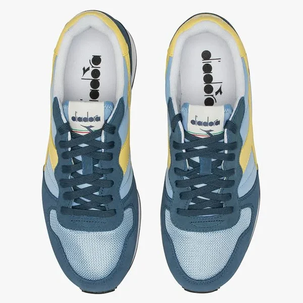 Diadora Camaro Shoes Dark Blue Light Blue Yellow - 37