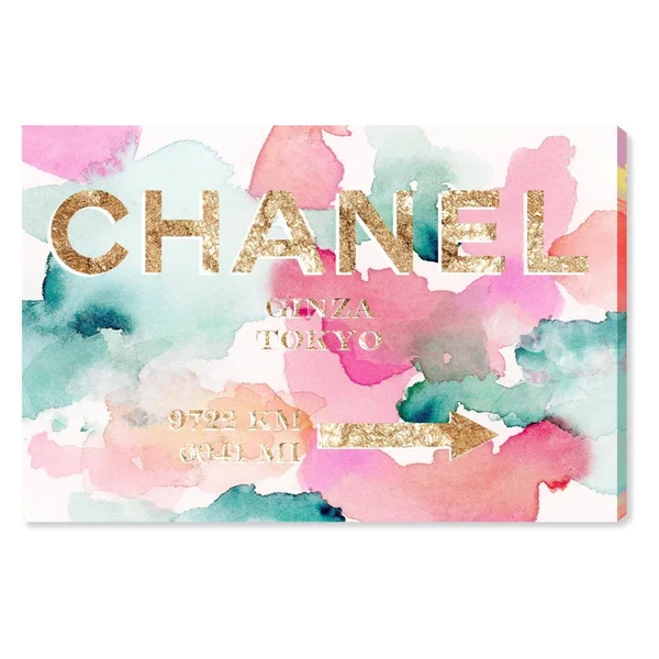 Oliver Gal Couture Road Canvas Art