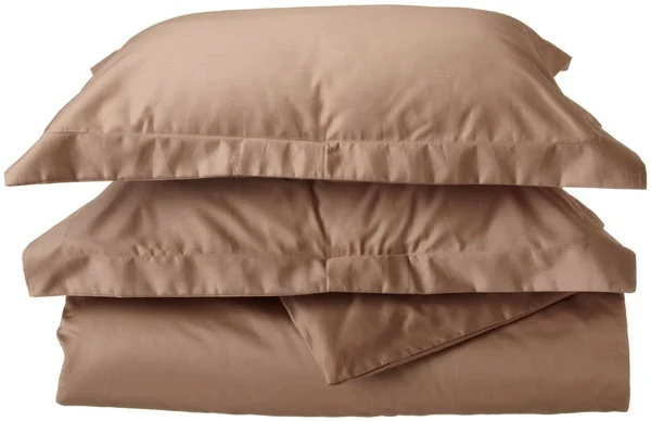 Superior 600 Thread Count Cotton Blend Solid Duvet Cover Set