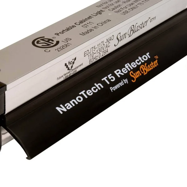 SunBlaster T5HO 39W 6400K Light Reflector with Nanotech - 3 Foot 4 Pack