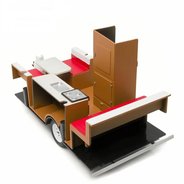 Greenlight Shasta Airflyte 15& Camper Trailer Red for 1/24 Scale Model Cars and Trucks 1/24
