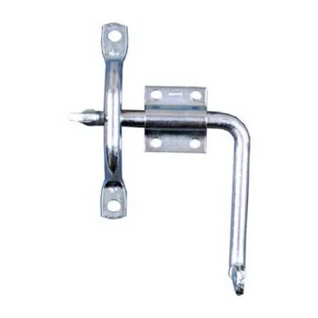 National Hardware N156-042 S833-244 Bar Strike Door and Gate Latch Zinc Plated Steel