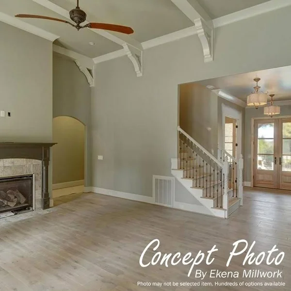 Ekena Millwork OUT08X32X36WTL03RDF 8x22W x 32x22D x 36x22H Westlake Rough Sawn Arts and Crafts Outlooker, Douglas Fir